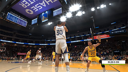 画像ギャラリー No.002のサムネイル画像 / 「NBA 2K27」に実装されたNVIDIAのAIベース高画質化技術「DLSS 5」は，どのようにしてゲーム映像を高画質にするのか