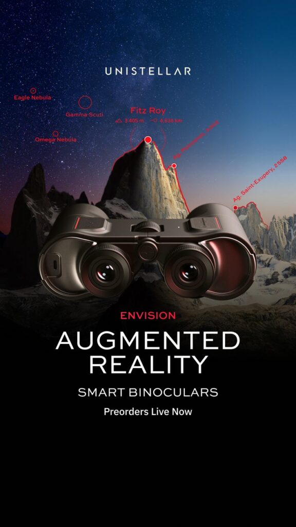 ARスマート双眼鏡「ENVISION」日本国内で予約受付開始　　　　　　— クリスマス前にお手元に | UNISTELLAR SASのプレスリリース