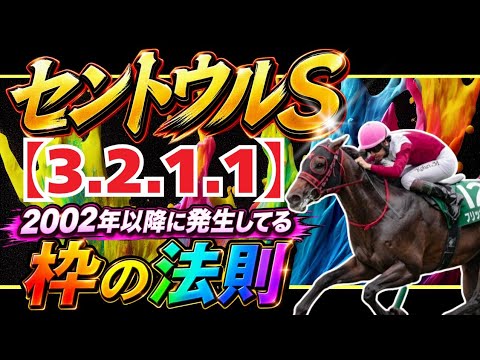 【セントウルステークス2026】この穴馬が好走するならココ!! 穴馬に合致したデータを見逃すな!!