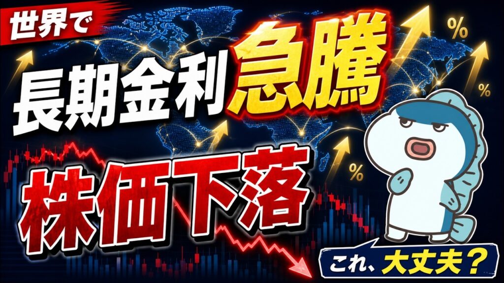 長期金利急騰で、日本株・米国株、下落中。これって大丈夫? 長期金利急騰で、日本株・米国株、下落中。これって大丈夫?