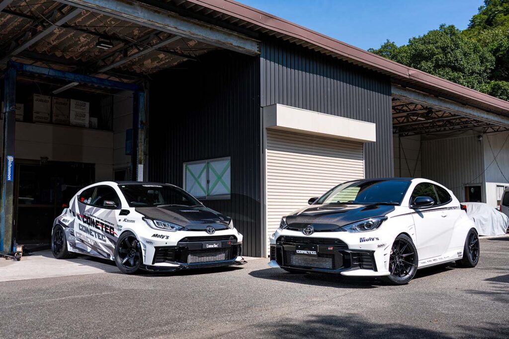 「ホンダ屋がGRヤリスを徹底研究！2台のデモカーで見つけた“最適解”とは？」コムテック【SPECIAL SHOP】 | Motor Fan｜自動車情報のモーターファン