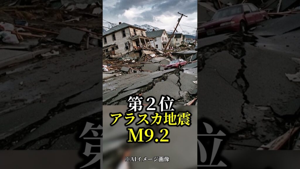 世界最大の巨大地震TOP4 世界最大の巨大地震TOP4