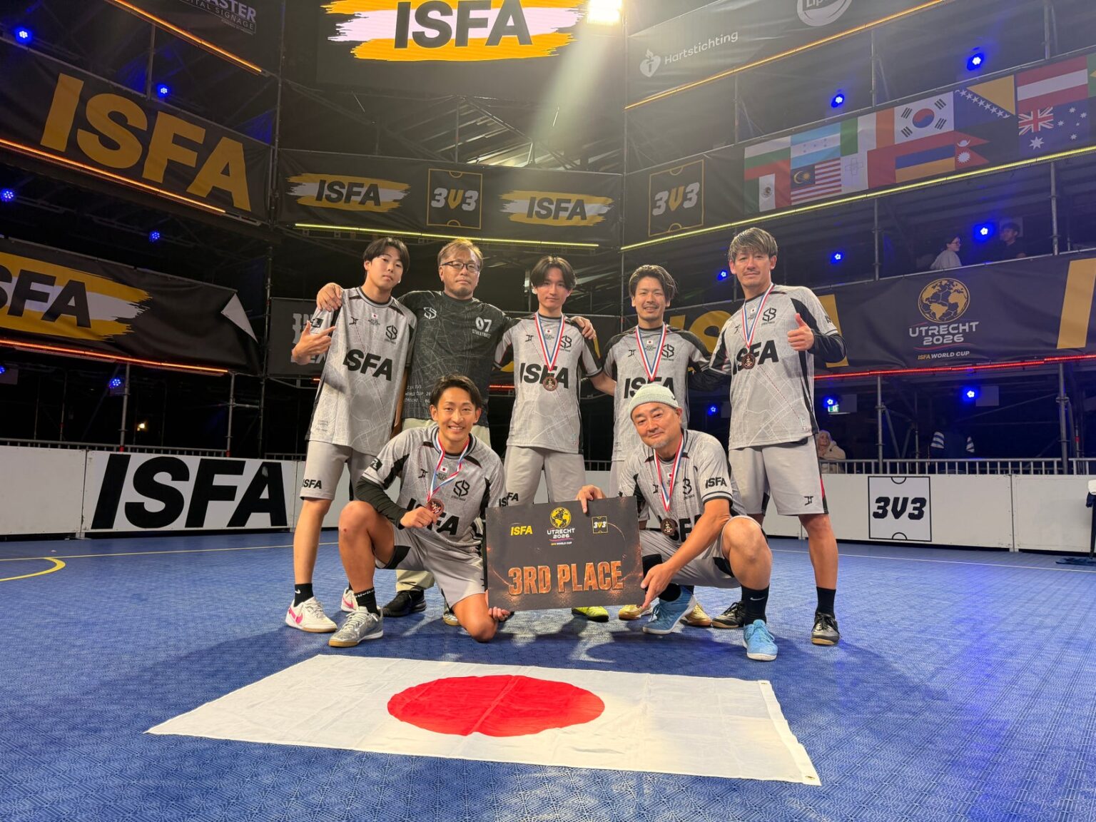 日本代表「STREETBASE JAPAN」がISFA 3V3 WORLD CUP 2026で世界3位を獲得