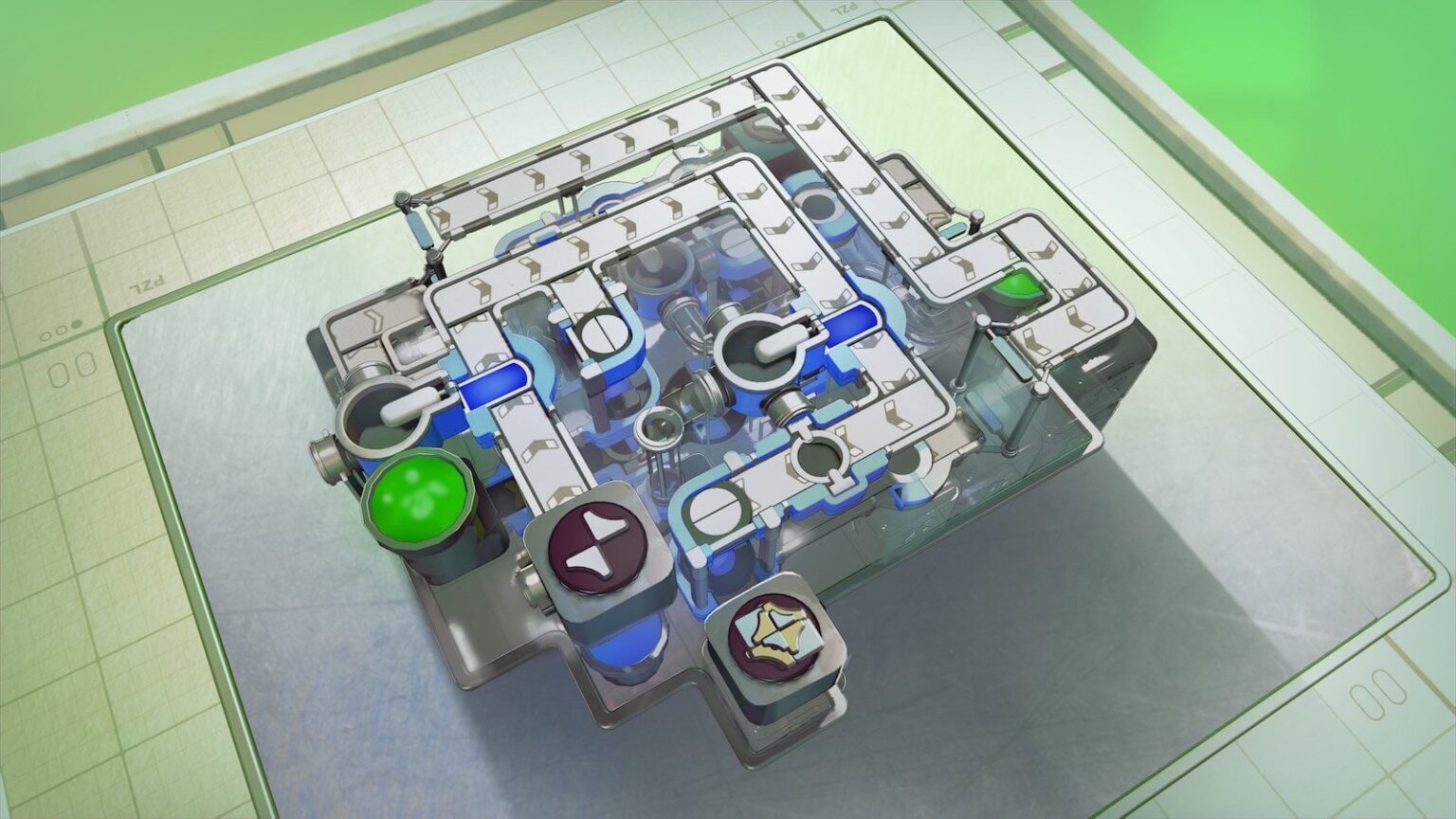 大人気ゲーム『shapez』開発元の新作は“工場自動化パズル”、『puzzlez - a shapez game』発表。効率化ではなくヒラメキと工夫が活きるライン構築