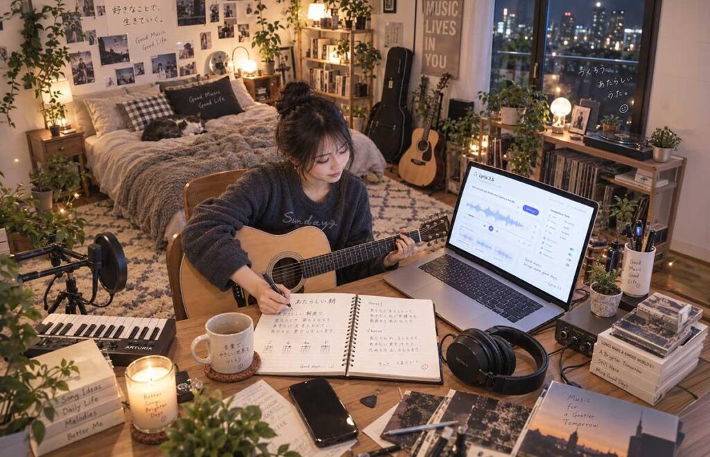 Googleが音楽生成AI「Lyria 3.5」提供開始、画像イメージから作曲も可能 最長3分間の楽曲生成、ボーカル表現や楽曲構成の制御が向上|ビジネス+IT Googleが音楽生成AI「Lyria 3.5」提供開始、画像イメージから作曲も可能 最長3分間の楽曲生成、ボーカル表現や楽曲構成の制御が向上|ビジネス+IT
