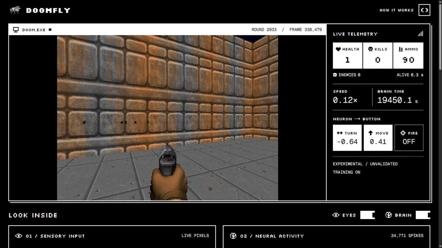 “ハエの脳の配線図“が公開され、すぐさま『DOOM』のプレイに使われる。「被ダメージ」を学習して生き残りを目指す – AUTOMATON “ハエの脳の配線図“が公開され、すぐさま『DOOM』のプレイに使われる。「被ダメージ」を学習して生き残りを目指す - AUTOMATON