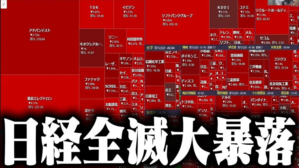 【悲報】おにや、日経全滅大暴落の朝を感じる【o-228 おにや/株/雑談】【放送日 2026/9/2】