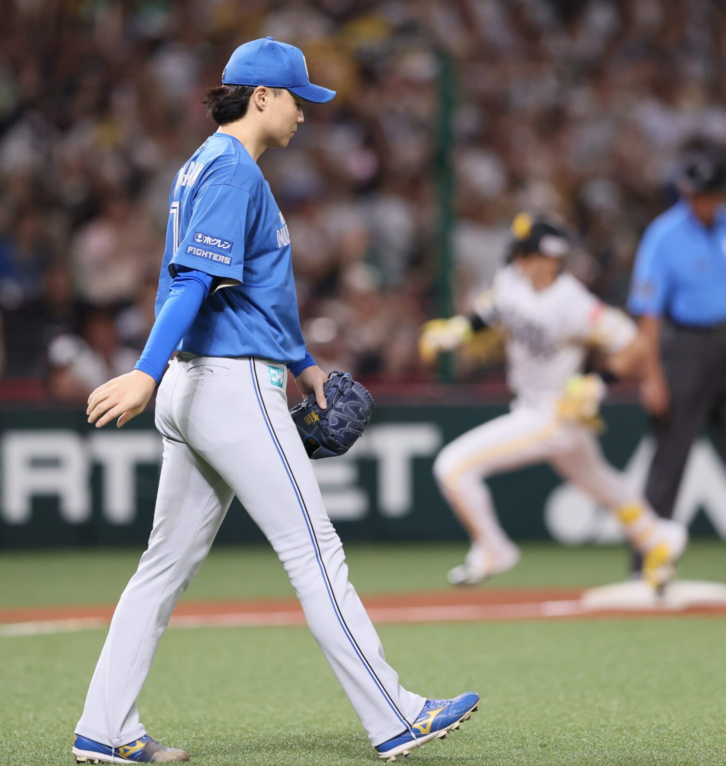 【日本ハム】連勝は8でストップ 2位西武と1G差 山﨑福也2ラン2発浴び5回途中4失点で初黒星 4番手金村が2被弾含む10失点で1回投げ切れず（TBS NEWS DIG Powered by JNN）
