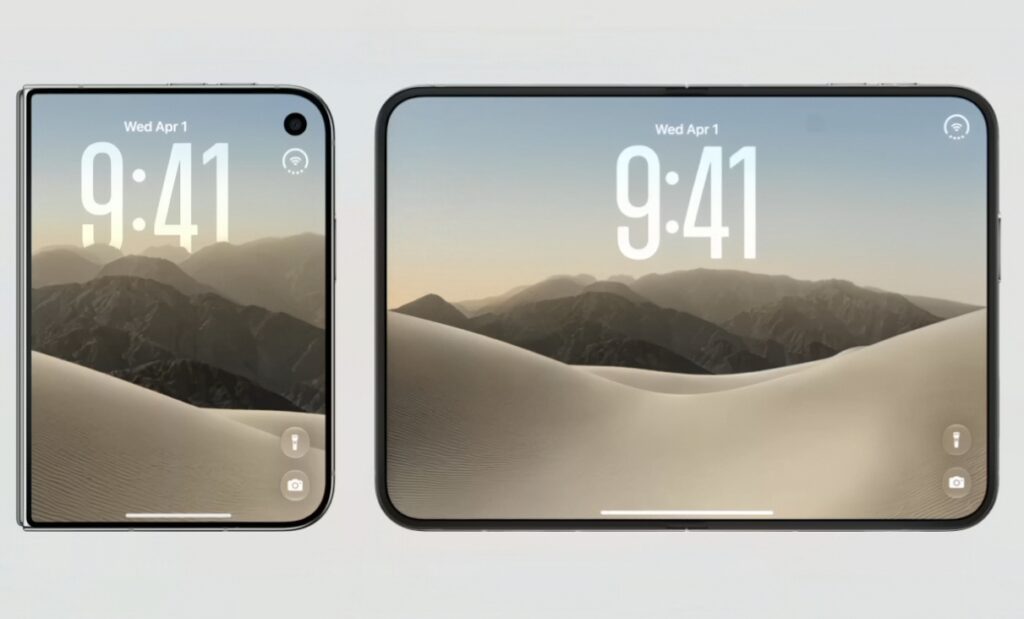 アップル初の折りたたみ「iPhone Duo」　ペン対応で36.4万から - Impress Watch