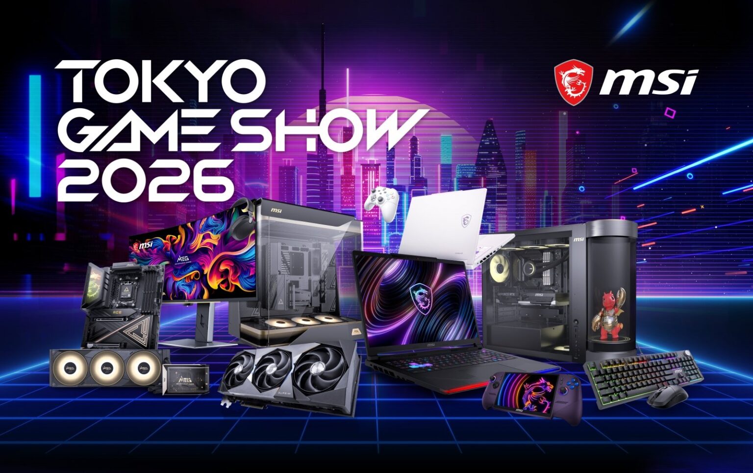 【TGS2026情報】MSIが出展内容を公開——最新ゲーミングPC・モニター展示や液体窒素オーバークロック実演を実施 | eSports World（eスポーツワールド）