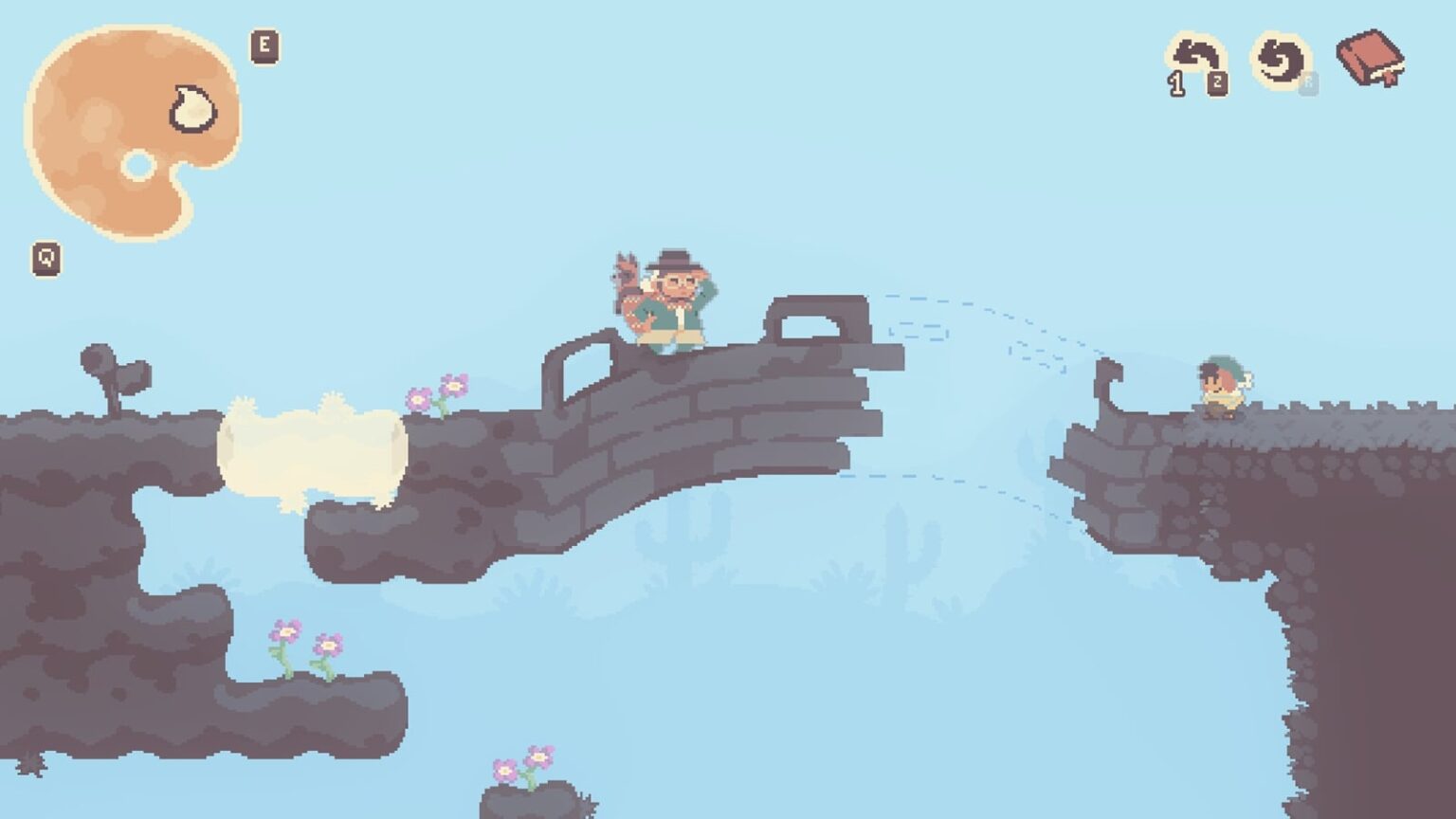 色塗りで世界を操る2Dパズルアクション『Colorbound』10月13日発売へ。邪魔な壁は背景と同じ色にして“同化”、“軽い色”や“凍らせる色”なども使いこなす - AUTOMATON