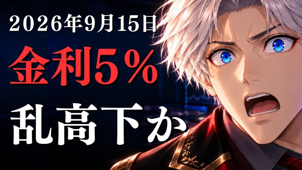 9月15日　日経平均株価ライブ｜金利5％でいったん落ち着くか！？どうなる！？！？
