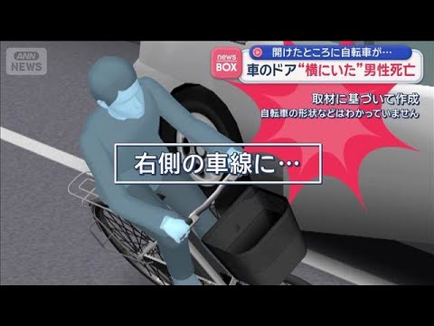 車のドア“横にいた”男性死亡 開けたところに自転車が… 東京・渋谷区【スーパーJチャンネル】(2026年9月14日) 車のドア“横にいた”男性死亡 開けたところに自転車が… 東京・渋谷区【スーパーJチャンネル】(2026年9月14日)