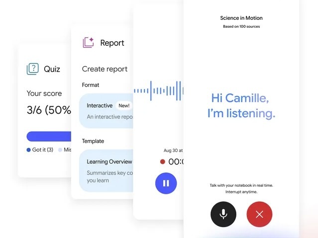 Google「Gemini Notebook」、資料について声で質問可能に　約100言語に対応 - CNET Japan