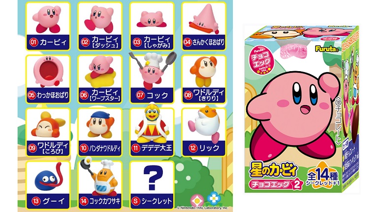 カービィやリックなど14種＋シークレット！「チョコエッグ　星のカービィ第２弾」10月26日発売 – Nintendo DREAM WEB