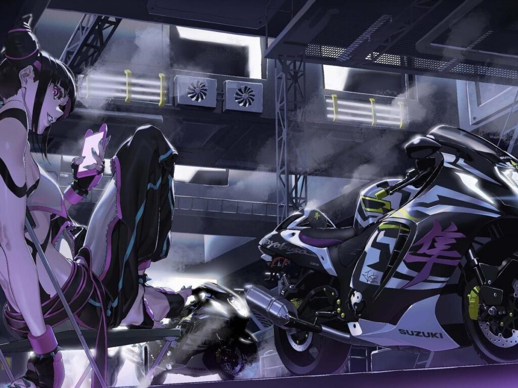 スズキ×ストファイ6コラボ「Hayabusa Tuned by JURI」なんと市販化！ 日本と海外で数量限定、9/17～21の東京ゲームショウ2026で実車展示（Webikeプラス）