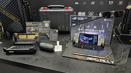 画像ギャラリー No.008のサムネイル画像 / XBOXの名を冠するASUSの携帯型ゲームPCに第2世代モデル「ROG XBOX Ally X20」が登場。実機をTGS2026で触ってきた
