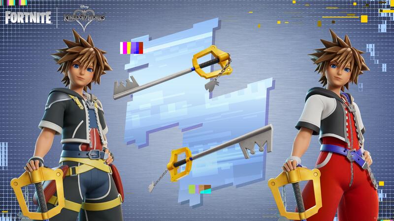 『キングダム ハーツ』スキンが『フォートナイト』に登場！ソラ、カイリ、リク、ロクサスで4人スクワッド組める―キングダムチェーンやシーソルトアイスも（Game Spark） - Yahoo!ニュース