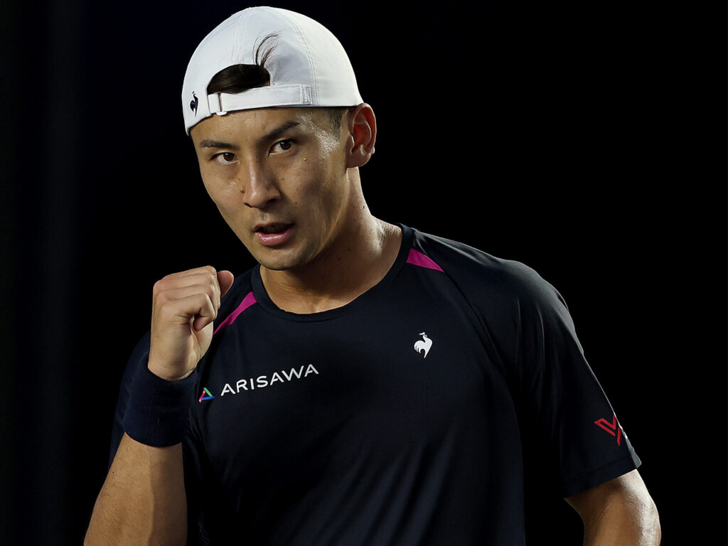 エース島袋将がワットに逆転勝利で日本が来季の予選ラウンド進出に王手 [デビスカップ日本対ニュージーランド／テニス]（テニスマガジンONLINE） - Yahoo!ニュース