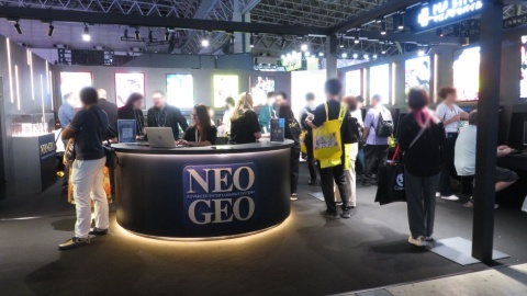『NEOGEO AES＋』ローンチタイトル11作をプレイアブル出展したPLAION REPLAIブース