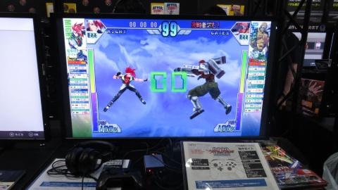 コナミデジタルエンタテインメントブースで出展している『サイキックフォース2012』