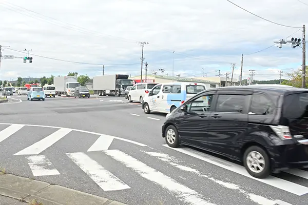 いわき市は３カ所 林城、四倉駅入口、正月町 福島県の危ない交差点ワースト５に | 株式会社いわき民報社