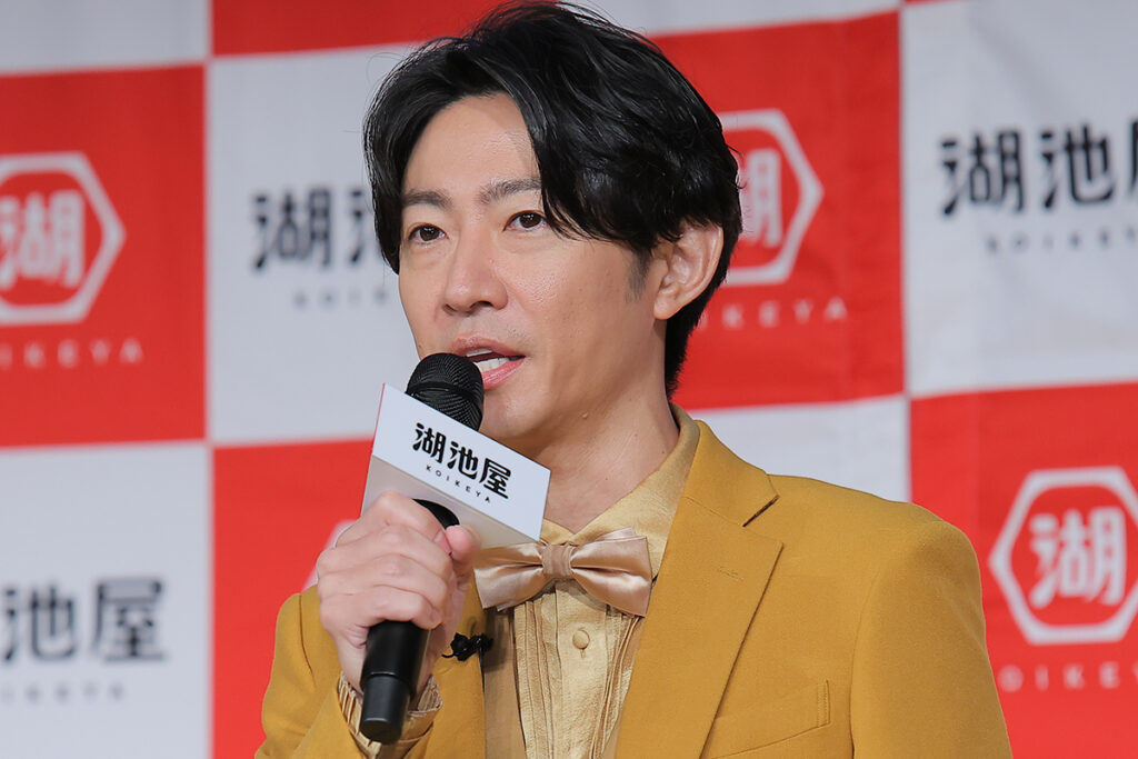 イベントに登壇した相葉雅紀【写真：ENCOUNT編集部】