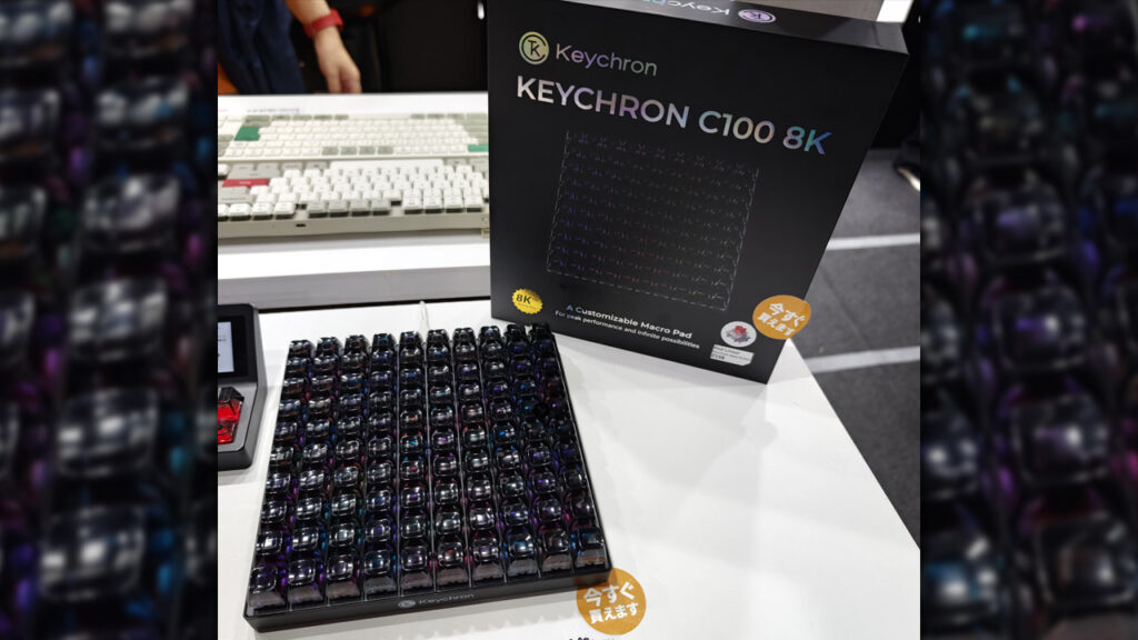 Keychronは100個のキーを設定可能なマクロキーボードを展示【TGS2026】 | 日経Gaming | 日経クロストレンド