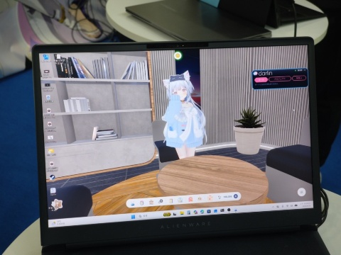 壁紙モードの画面