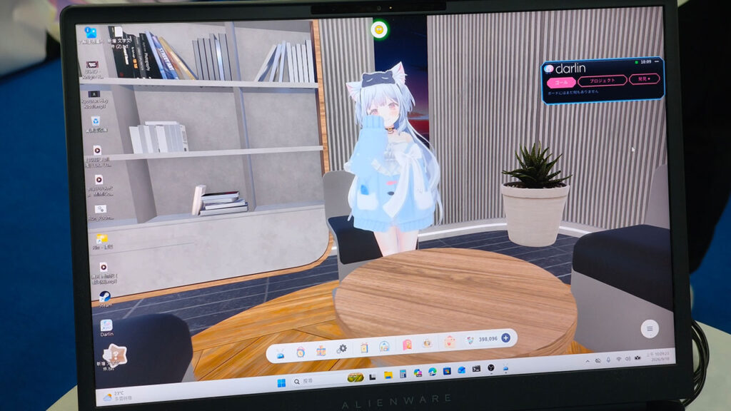 AIアバターアプリ「darlin」がMacとスマホに対応！【TGS2026】 | 日経Gaming | 日経クロストレンド