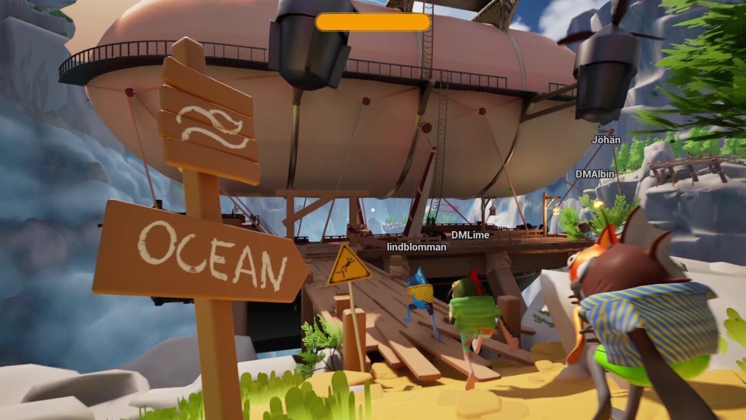最大6人マルチ“治安悪すぎ”飛行船ゲーム『Fish & Ships』発表。いざとなれば燃料は「仲間」、酒にタバコに銃まで持ち出す荒くれ魚の空の旅 - AUTOMATON
