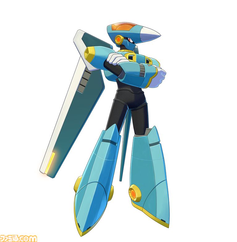 『ロックマン: デュアル オーバーライド』ボスキャラ“ジェットマン”が初公開。『ロックマン8』で登場した武器“アストロクラッシュ”もお披露目