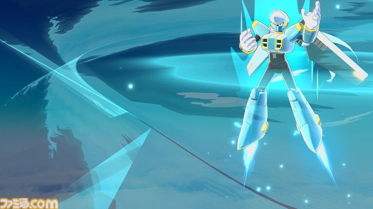 『ロックマン: デュアル オーバーライド』ボスキャラ“ジェットマン”が初公開。『ロックマン8』で登場した武器“アストロクラッシュ”もお披露目