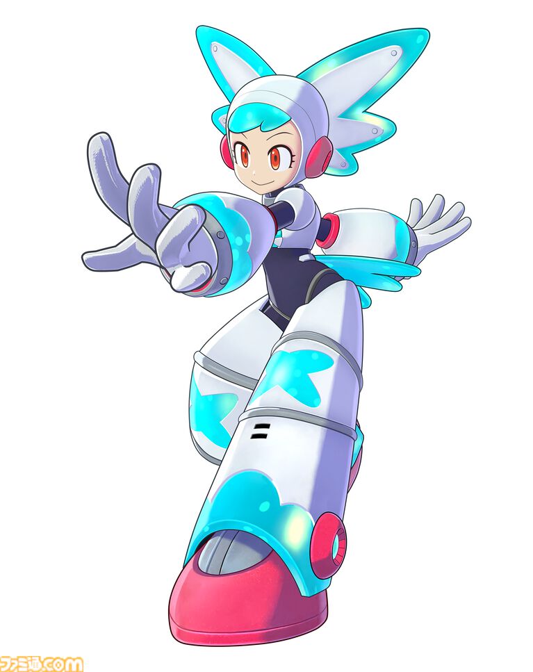 『ロックマン: デュアル オーバーライド』ボスキャラ“ジェットマン”が初公開。『ロックマン8』で登場した武器“アストロクラッシュ”もお披露目