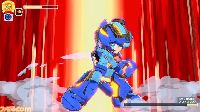 『ロックマン: デュアル オーバーライド』ボスキャラ“ジェットマン”が初公開。『ロックマン8』で登場した武器“アストロクラッシュ”もお披露目