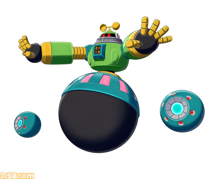 『ロックマン: デュアル オーバーライド』ボスキャラ“ジェットマン”が初公開。『ロックマン8』で登場した武器“アストロクラッシュ”もお披露目