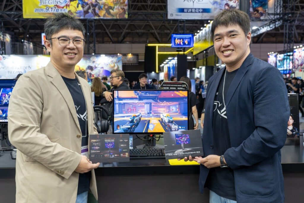 最大720Hz駆動の衝撃! ASUSフラグシップOLEDディスプレー「ROG Swift OLED PG259QWS Ace」が切り拓くeスポーツの新たな新基準【TGS2026特集】 最大720Hz駆動の衝撃! ASUSフラグシップOLEDディスプレー「ROG Swift OLED PG259QWS Ace」が切り拓くeスポーツの新たな新基準【TGS2026特集】