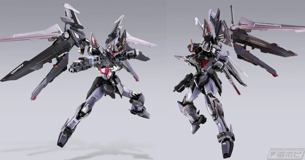 『機動戦士ガンダムSEED C.E.73 -STARGAZER』より「ストライクノワールガンダム (20th MEMORIAL COLOR)」が劇中のイメージを色濃く反映したカラーリングで「METAL BUILD」で登場！