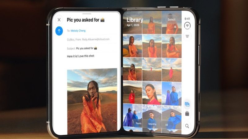 【Apple新CEOとデザイナーが語る】本を開く感覚から生まれた、折りたたみスマホ「iPhone Duo」｜Pen Online
