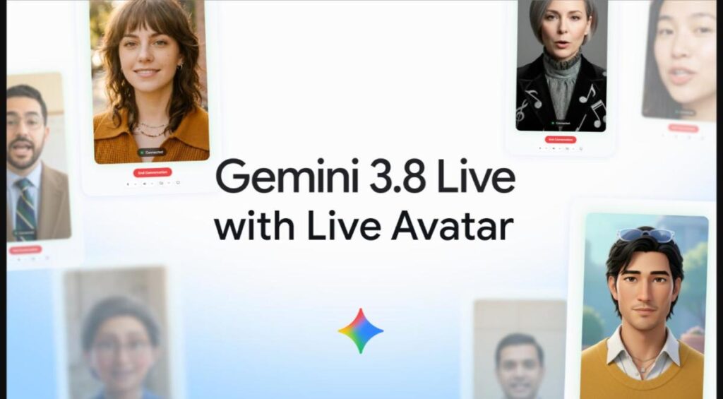 グーグル「Gemini 3.8 Live」にAIアバター、97言語で口の動き同期　企業向け一般提供 ｜ビジネス+IT