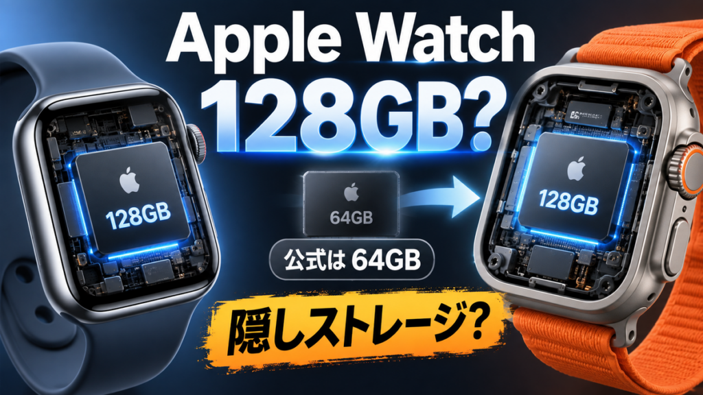ASCII.jp：アップル「Apple Watch Series 12」実は128GB？（使えるのは64GBだけど）