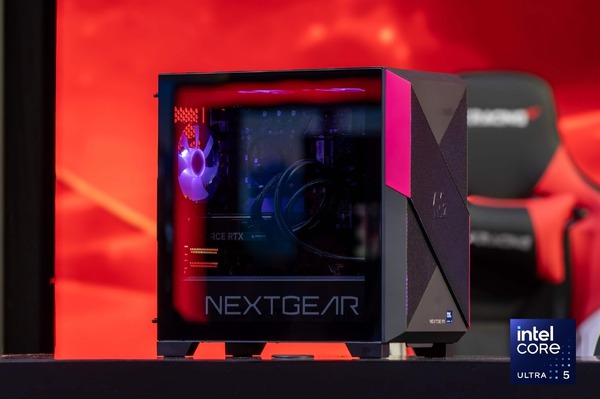 NEXTGEAR初のIntelプラットフォームは「モバイルCPU」をデスクトップ機に！？“ゴツくて重い”ゲーミングノート級「Intel® Core™ Ultra 5 Processor 245HX​」搭載、火力も十分の意欲的なミニタワーが新発売【TGS2026】 | Game*Spark