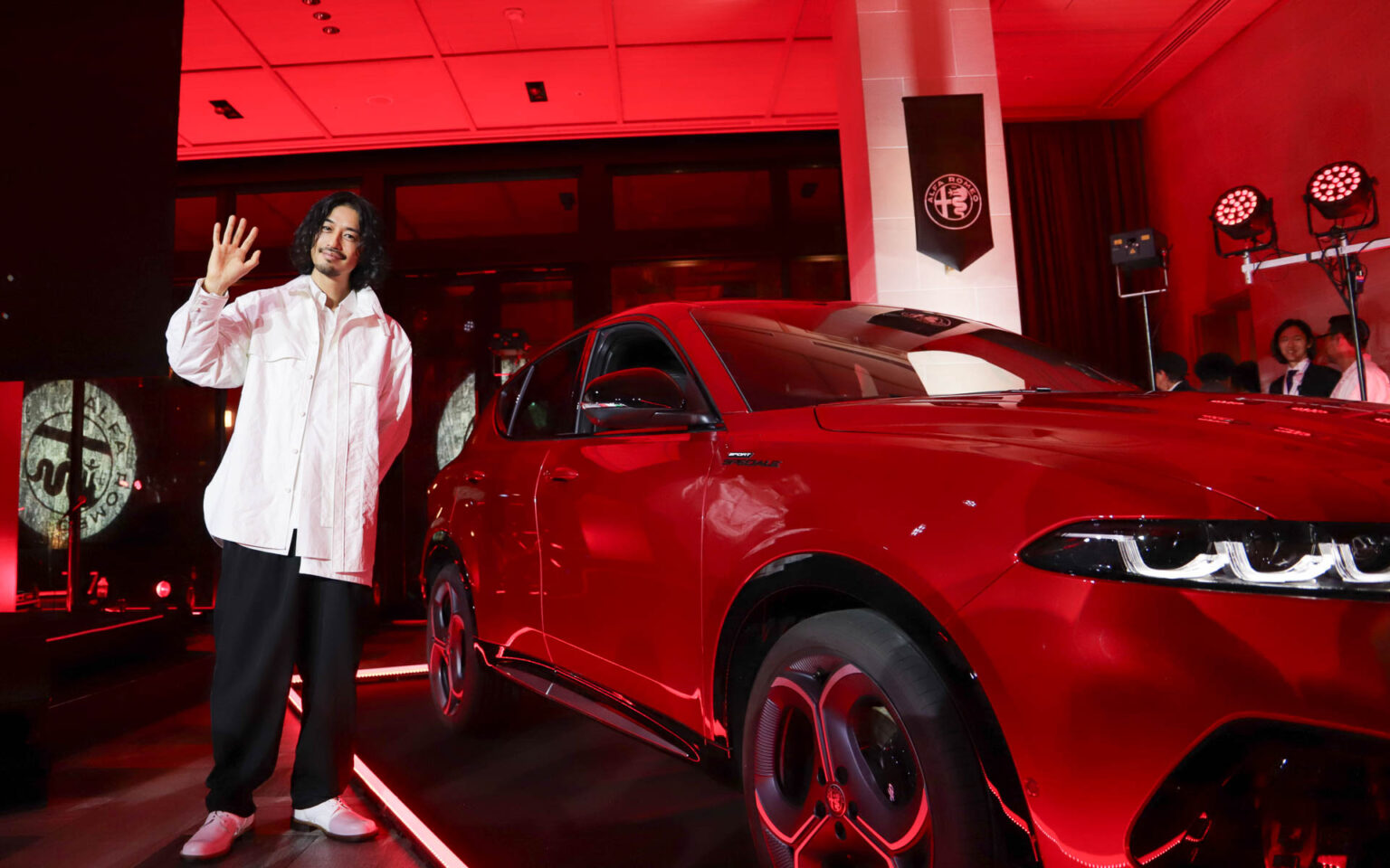 アルファ ロメオ、「ジュニア」「トナーレ」の限定車「Sport Speciale」を記念したイベント「Alfa Romeo Una Notte Speciale」 アルファ ロメオ、「ジュニア」「トナーレ」の限定車「Sport Speciale」を記念したイベント「Alfa Romeo Una Notte Speciale」