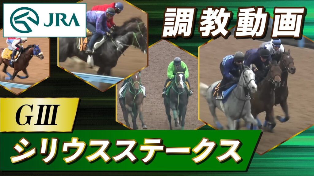 【調教動画】2026年 シリウスステークス｜JRA公式
