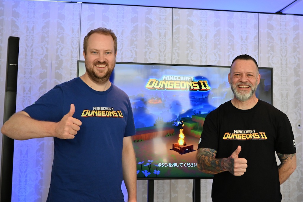 9月29日発売の「Minecraft Dungeons II」を開発陣と体験。約15年ぶりに登場する新ディメンション「シフト」(Sift)を4人協力プレイで飛び回ってきた 9月29日発売の「Minecraft Dungeons II」を開発陣と体験。約15年ぶりに登場する新ディメンション「シフト」(Sift)を4人協力プレイで飛び回ってきた