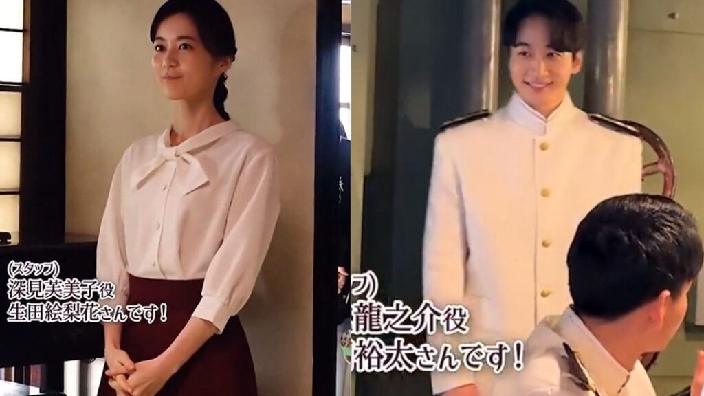 生田絵梨花＆小関裕太 “ふかふみ”がクランクイン！「深見芙美子になってる♡指輪♡」「MMKのオーラがすごい！」『波うららかに、めおと日和』 | めざましmedia | “好き”でつながる