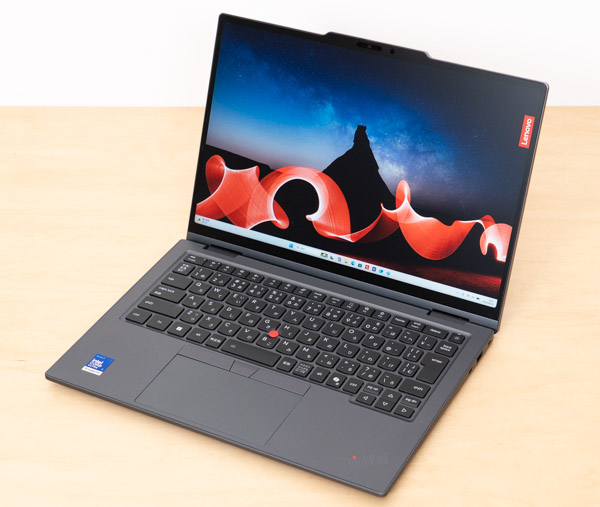 ThinkPad X1 2-in-1 Gen 11 Aura Editionの正面写真