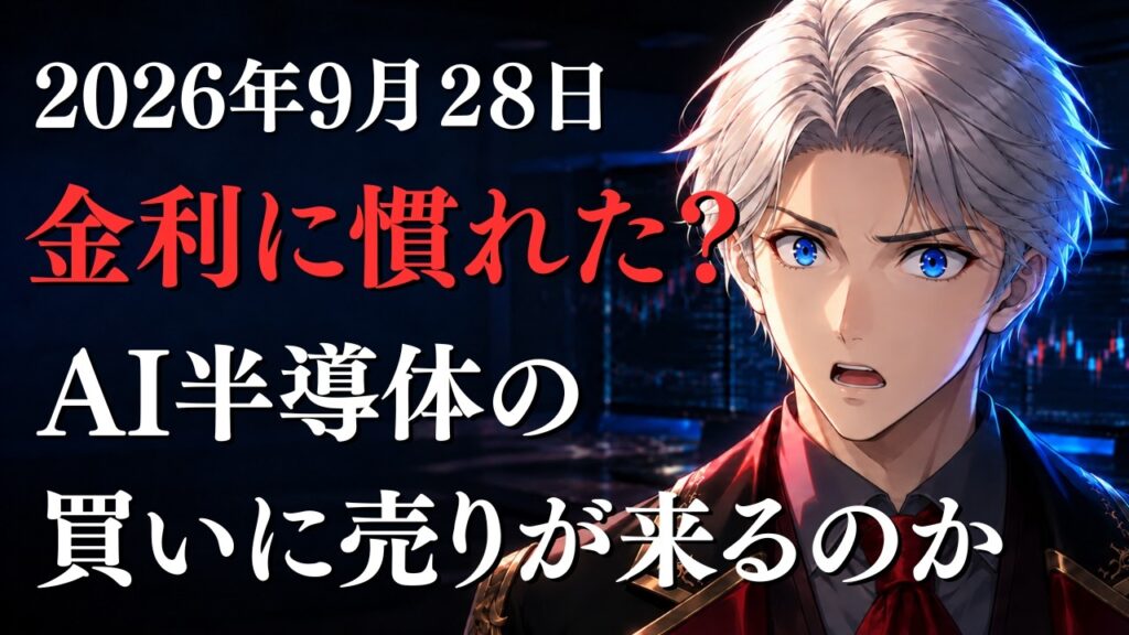 9月28日　日経平均株価ライブ｜キオクシア復活できるか？イビデン上へ行けるか！それとも再度大口の売りが来るのか！？