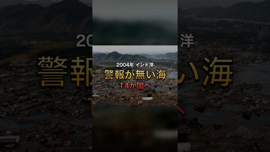 2004年12月26日、スマトラ島沖で巨大地震が起きた。津波は数時間かけてインド洋を渡り、14か国に届いた。当時この海に、津波を知らせる仕組みは無かった。