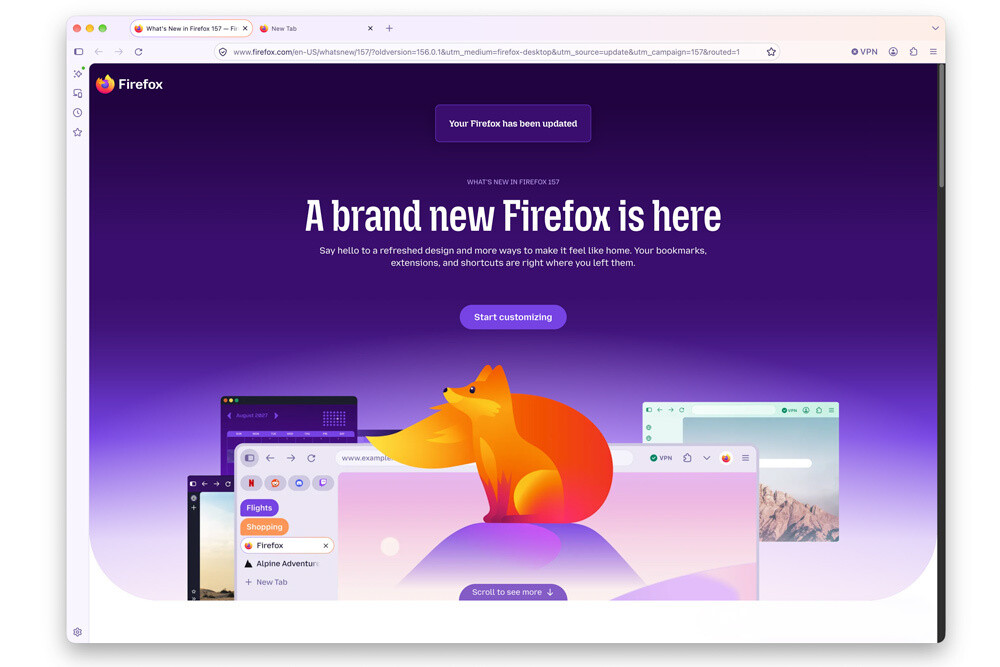 「Firefox 157」公開、ここ数年で最大のデザイン刷新 コンパクトモードも復活 | マイナビニュース 「Firefox 157」公開、ここ数年で最大のデザイン刷新 コンパクトモードも復活 | マイナビニュース